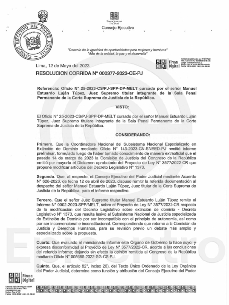 Oficio n 25 2023 cs pj spp dp melt pdf
