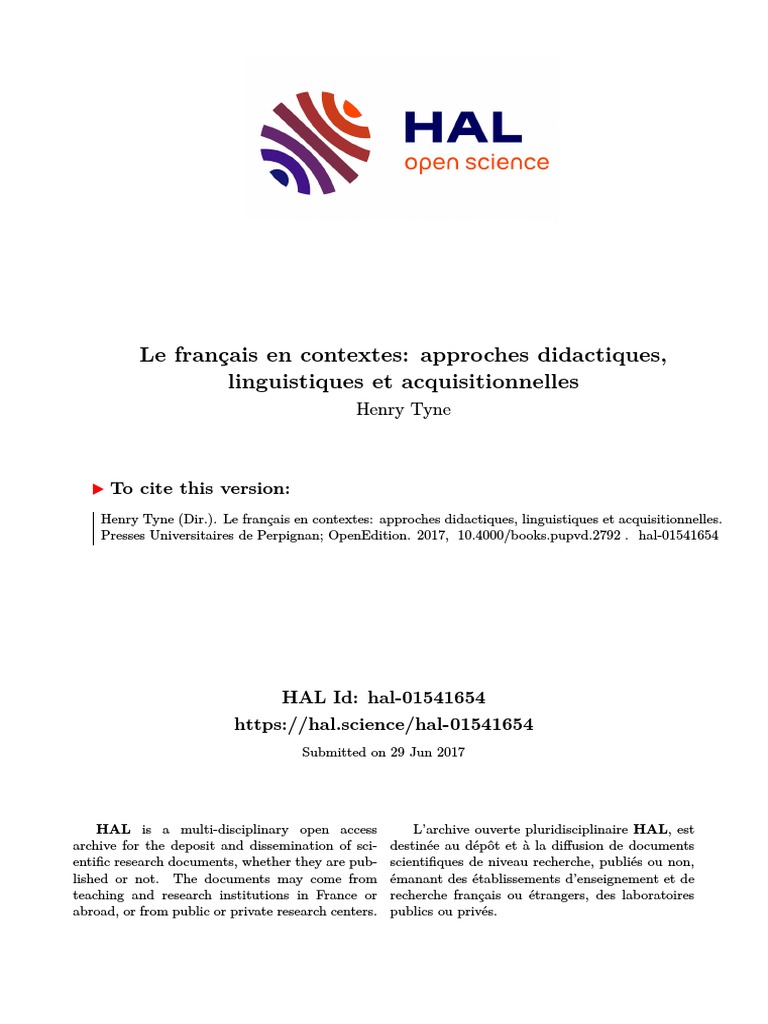 Pupvd 2792, PDF, Langue française