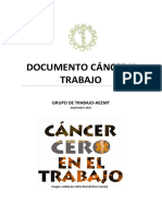 Cancer y Trabajo Documento de Consulta Aeemt