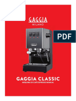 Apresentação Gaggia Classic 030822