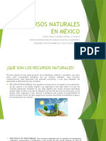 Recursos Naturales en México