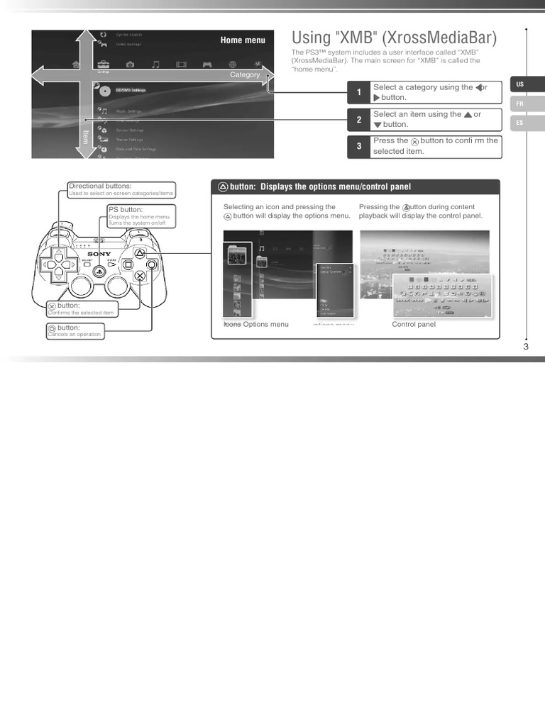 Sony PlayStation 3 user manual (English 100 pages) PDF Human