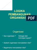 Logika Pembangunan Organisasi - PPT