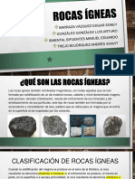 Rocas Ígneas Exposicion Geologia