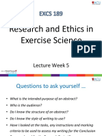 EXSC217 Lecture Module 5 Slides