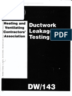 DW 143 - A Practial Guide To Ductwork Leakage Testing