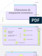 6.2 Estructuras de Integración Económica