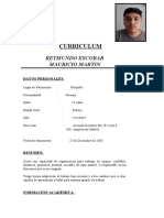 CV - Mauricio Reymundo