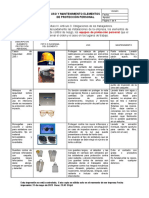 Uso y Mantenimiento de Epp