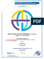 Swift Gpi MT 103 Cash Transfer Auiomatic Direct Account (M0) .Eg.1b