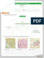 Sociales 8 Evaluacion de Desempeño