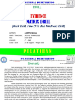 3c. Matrix Drill (Kick, Fire, Dan Medivac Drill) - 04 Mei 2023