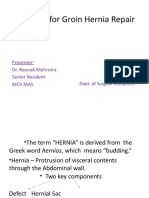 Anatomy For Groin Hernia Repair