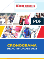 Cronograma de Actividades 2023