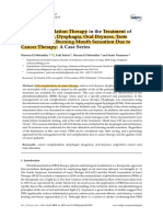 Photobiomodulation Therapy in The Treatment of Oral Mucositis, Dysphagia, Oral Dryness, Taste Alteration, and Burning Mouth Sensation Due To Cancer Therapy: A Case Series