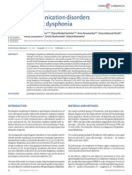 Verbal Communication Disorders in Psychogenic Dysphonia