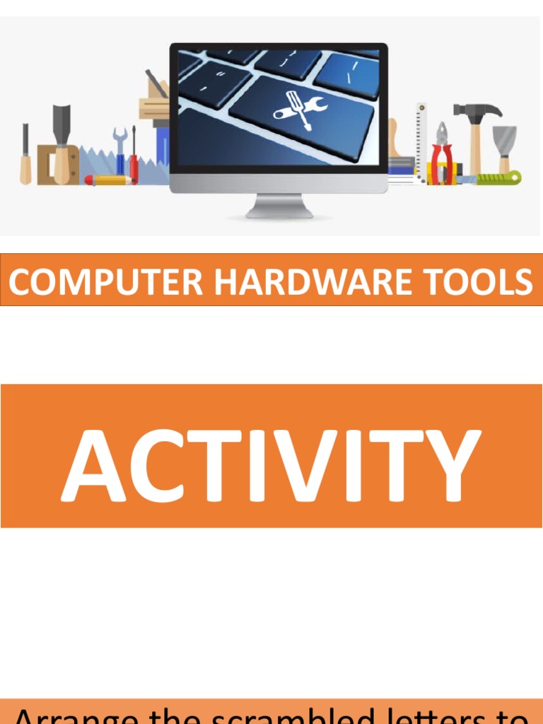 Computer Hardware Tools PDF