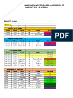 Programacion Campeonato Junio