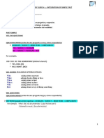 Study Guide # 3 Integration of Simple Past