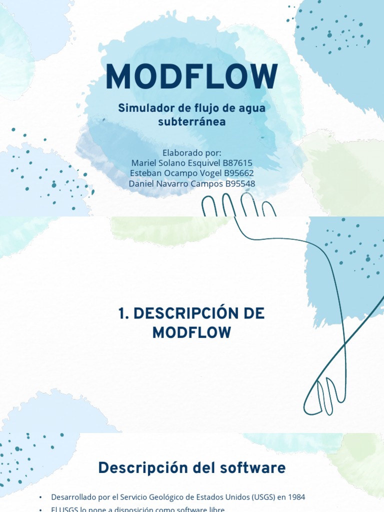 Software Modflow | PDF | Agua | Hidrología