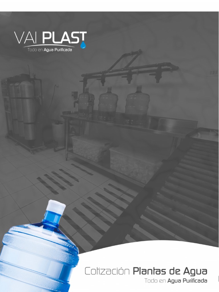 Bomba manual agua purificada - VaiPlast