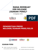 Materi Pelatihan-Media Rilis