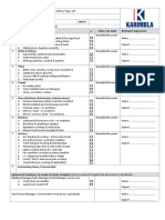CHK001 - Individual Apartment Checklist - Sign-Off