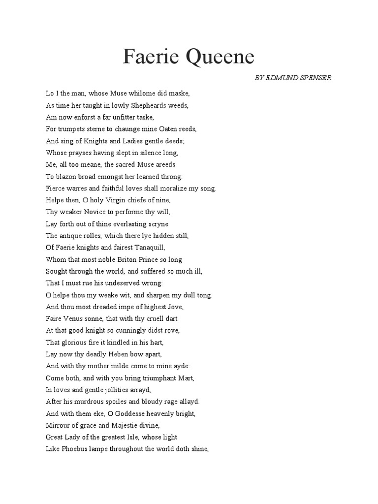 Edmund Spenser Sonnet 57 Analysis Sparknotes