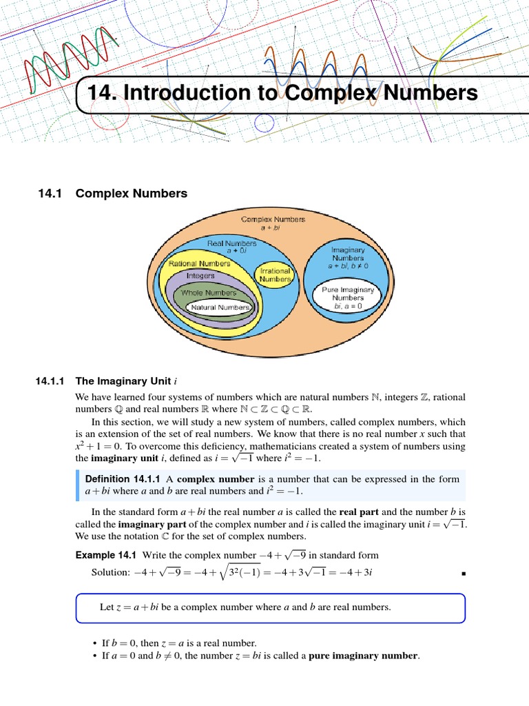 5 complex numbers pdf complex number square root