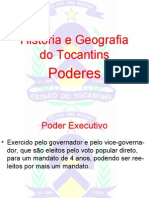História e Geografia do Tocantins - Poderes