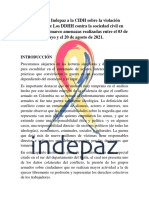 Informe Indepaz Caso Fabio Claros Martinez