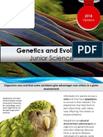 Genetics and Evolution GZ 2018 Chs