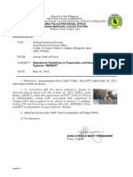 Operational Guidelines in Preparation and Response To Super Typhoon "MAWAR"