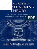 Daniel A. Roberts, Sho Yaida - The Principles of Deep Learning Theory - An Effective Theory Approach To Understanding Neural Networks