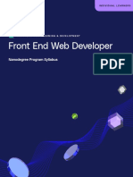 Front+End+Web+Dev+ +Nd0011+ +syllabus