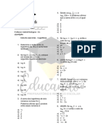 Cópia de Lista de Exercício - Logaritmos