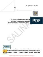 11 Rev01pbm2021 Pedoman Klasifikasi Laboratorium Uji Bidang Jalan Dan Jembatan Di Direktorat Jenderal Bina Marga