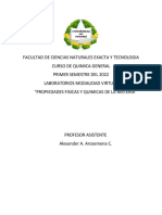 Lab.#2 Propiedades Físico-Química