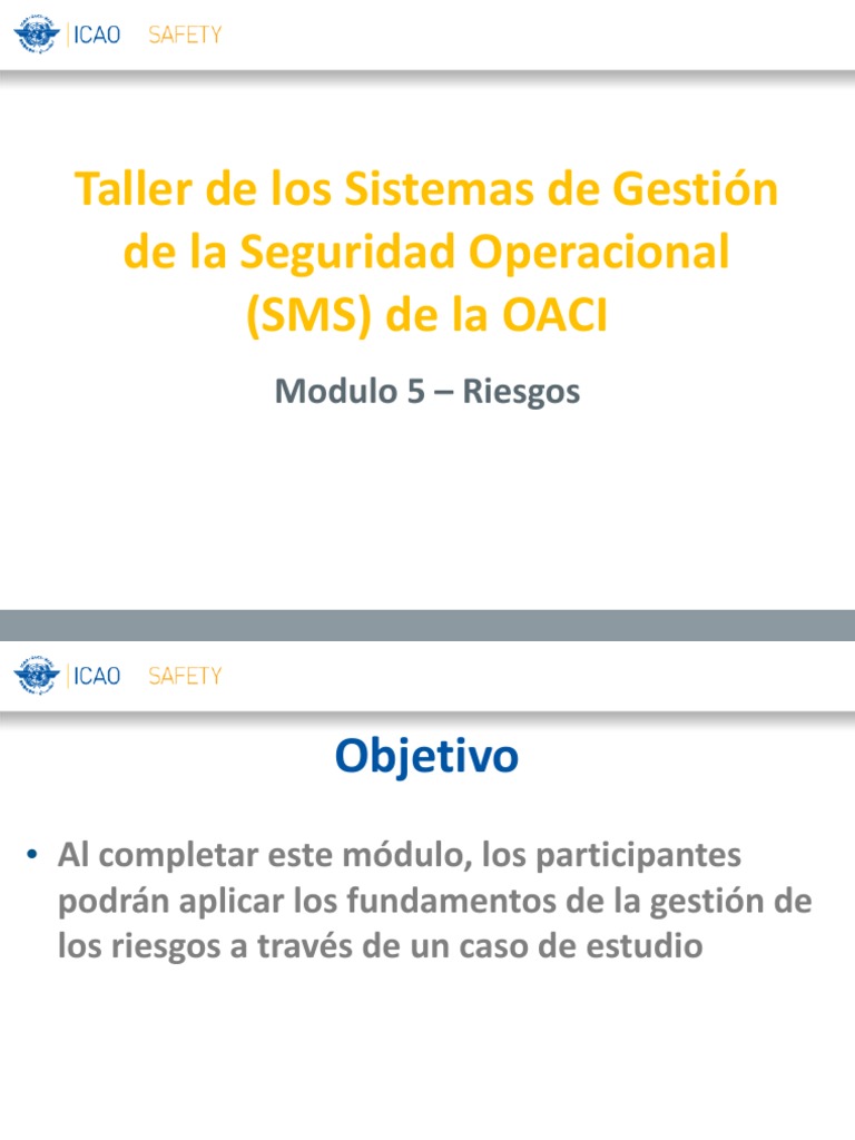 Gestión de Riesgos en Seguridad Operacional | PDF | Riesgo | Aeropuerto