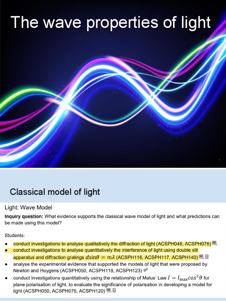 Diffraction & Double Slit Experiment 2021-2 | PDF