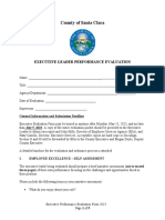 2023 Executive Leadership Performance Evaluation Form