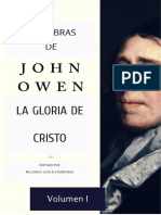 La Gloria de Cristo Vol.i John Owen