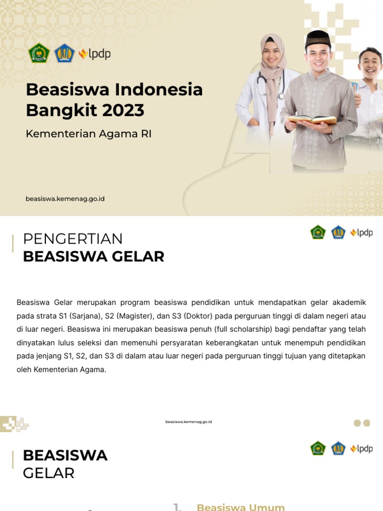 Booklet BIB Program Gelar 2023 | PDF