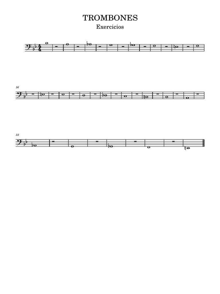 Trombones PDF
