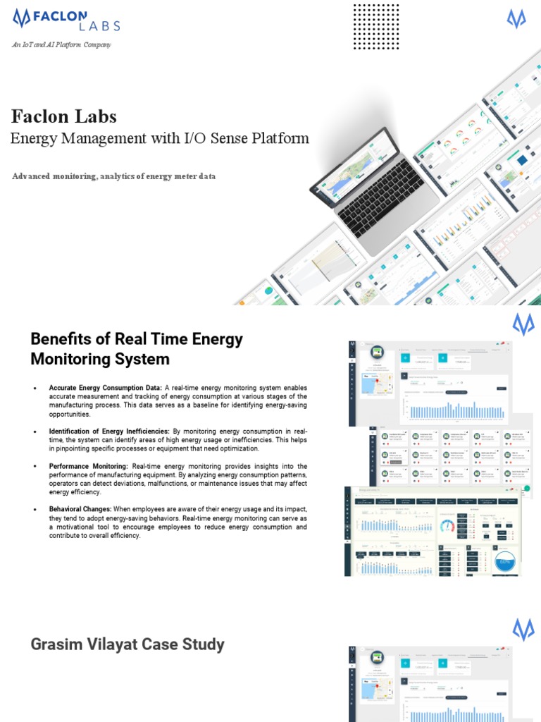 Benefits of Faclon Labs Energy Monitoring | PDF | Energy Conservation ...