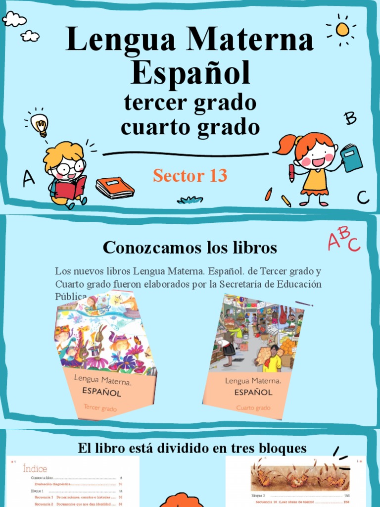Lengua Materna Español 3 y 4 | PDF | Libros | Información