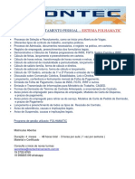 Curso Departamento Pessoalcom FOLHAMATIC1