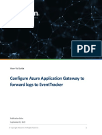 How To Configure Azure Application Gateway To Forward Logs To EventTracker