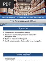 Procurement and Inventory Management Section X (1) | PDF | Procurement ...