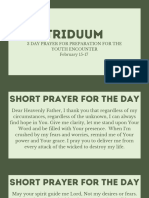 Triduum Prayer